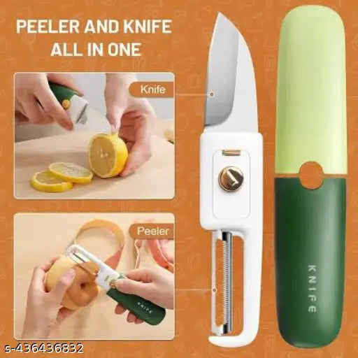 2-in-1 Peeler & Precision Knife